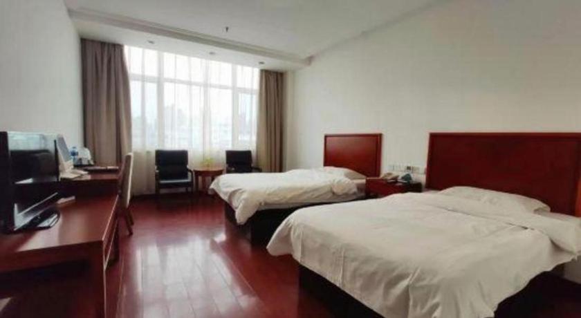 Greentree Inn Tianjin Wuqing Distric Bohai Market Exterior foto